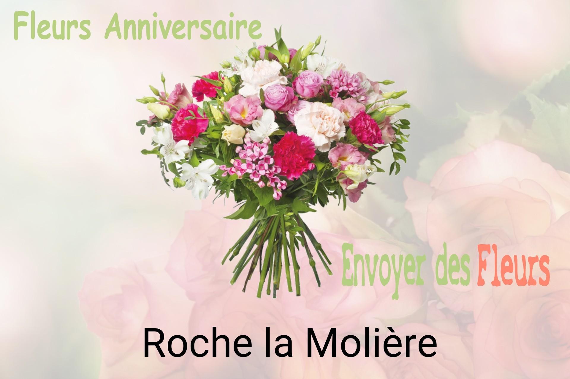 Bouquet de fleurs d’anniversaire livré à Roche-la-Molière