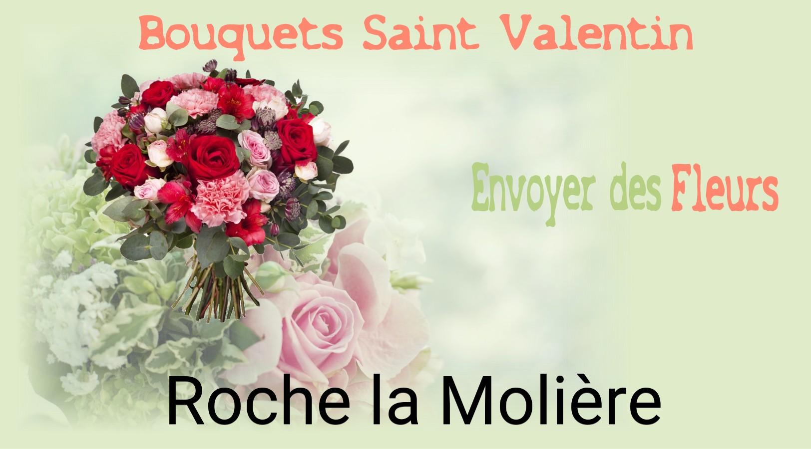 Roses de Saint-Valentin livrées à Roche-la-Molière